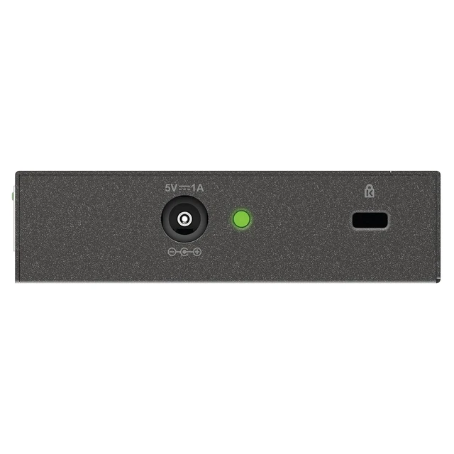 Alt view image 7 of 7 - 5-Port Gigabit Unmanaged Ethernet Switch for Office, Media or Gaming | (DGS-105) Fanless Sturdy Metal, Desktop/Wall, Traffic Optimization, Shielded Ports, Energy Saving, Plug & Play, Network Hub