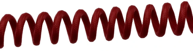 Alt view image 6 of 7 - Mix 1.8m Coiled Type-C to USB A TPU Mechanical Keyboard Space Cable with Detachable Aviator Connector for Gaming Keyboard and Cellphone (Red)