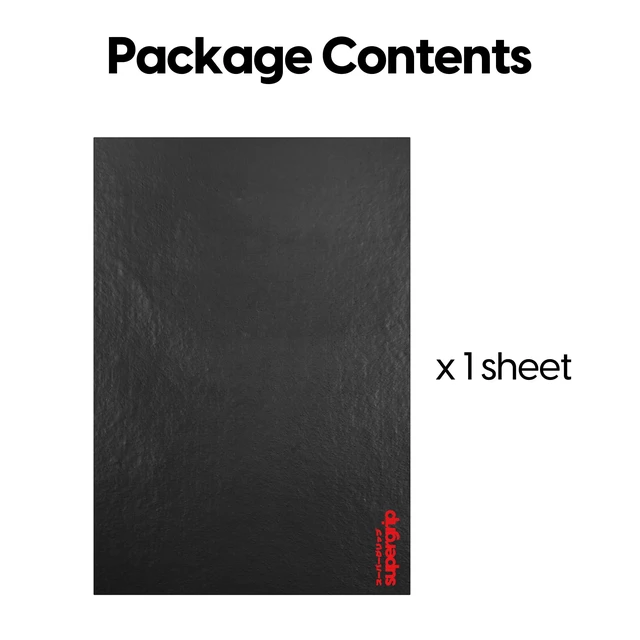 Alt view image 7 of 7 - SUPERGRIP Un-Cut DIY Griptape Sweat Absorbing High Performance Universal Anti Slip Mouse Grip Tape Ultra-Thin 0.5mm (0.02in) Size 130 x 90mm (5.1 x 3.5in)
