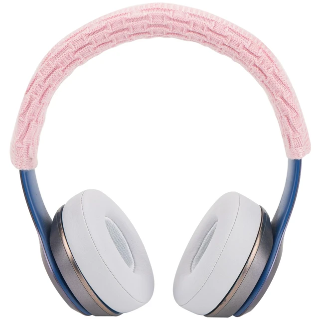 Alt view image 3 of 6 - NOVA Knit Fabric Headband Cover Compatible with Beats, Bose, AKG, Sennheiser, Sony, Audio-Technica Headphones, Sweat Cover, Easy DIY Installation (Pink)