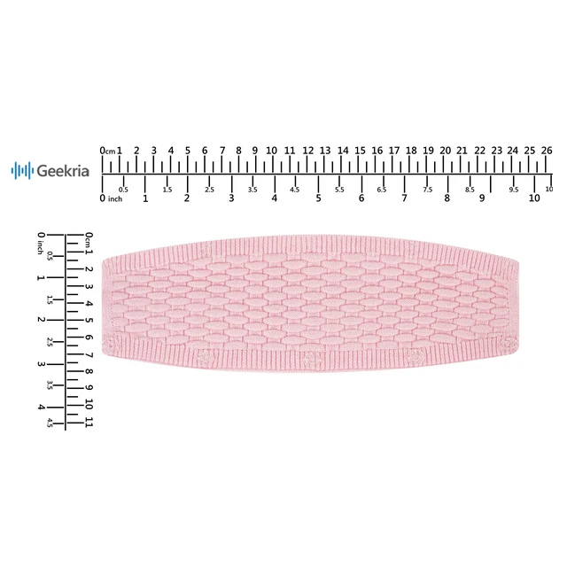 Alt view image 6 of 6 - NOVA Knit Fabric Headband Cover Compatible with Beats, Bose, AKG, Sennheiser, Sony, Audio-Technica Headphones, Sweat Cover, Easy DIY Installation (Pink)