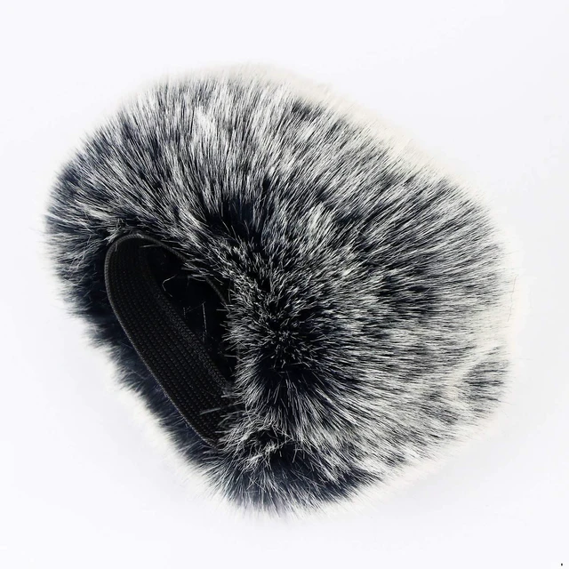 Alt view image 5 of 7 - Furry Outdoor Microphone Windscreen Muff for Zoom H4N Pro Portable Digital Recorders, Zoom Mic Windscreen Fur Windshield Dead Cat Wind Cover Pop Filter by YOUSHARES