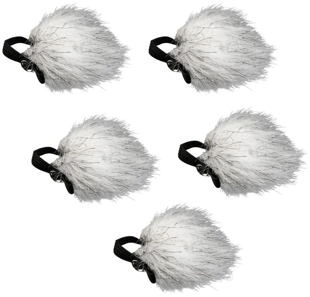 Main image of WS10m 5 Pack Universal Furry Lavalier Microphone Windscreen Muff, Shure, Rode, and 8-13 mm Lapel Mics