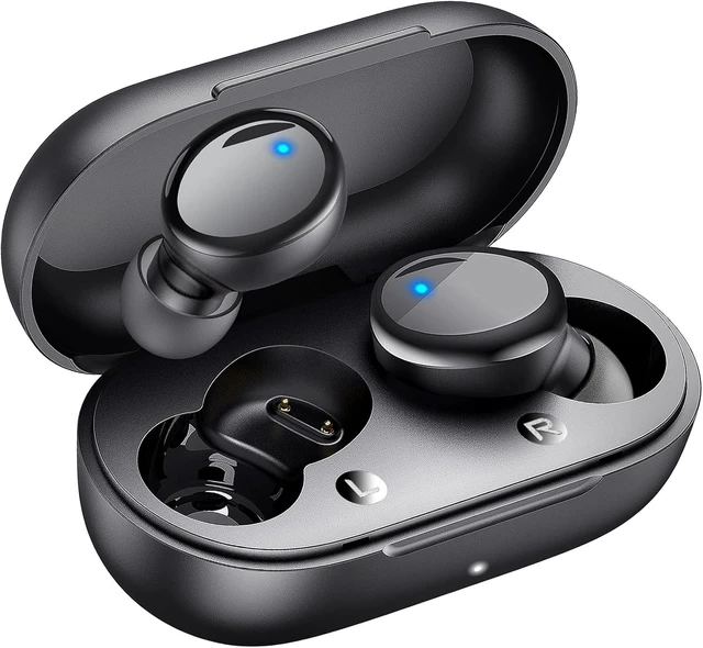 Main image of True Wireless Earbuds Bluetooth 5.4, in Ear Headphones | 48H Playtime,Light Weight, Built in Mic, Premium Sound with Deep Bass, Clear Calls for Sports Workout Blue Black