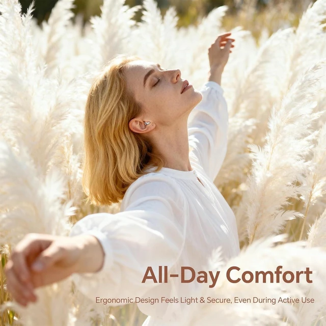 Alt view image 2 of 3 - Flat Sleep Mini Invisible Small Tiny Earbuds Wireless Bluetooth Ear Buds for Sleeping Headphones Micro Smallest Discreet Sleep Earbuds Earphones for Side Sleepers, Small Ears Canals Women, Work White