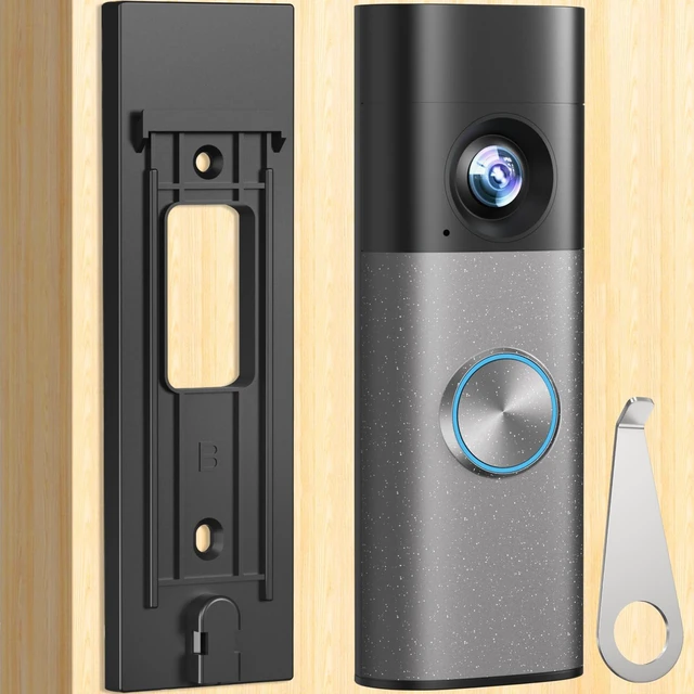 Main image of 2026 Upgrade No-Drill Adhesive Mount for Ring Newest 2026 Battery Doorbell, No Drilling Wireless Video Camera Door Mounting Holder Bracket Accessories Easy Installation for Apartments Office Houses