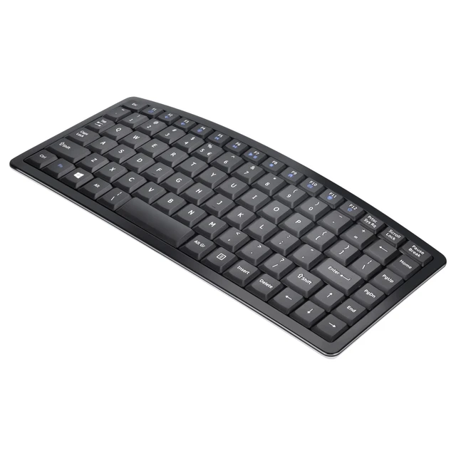 Alt view image 4 of 7 - Wave Keys Wireless Ergonomic Keyboard - 2.4G USB - Portable - Scissors Foot Structure, Stain-Resistant Fabric for Windows, Desktop, Laptop