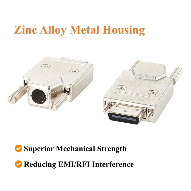 Alt view image 4 of 7 - SDR 26 Pin Male Camera Link Connector for Machine Vision, Frame Grabbers