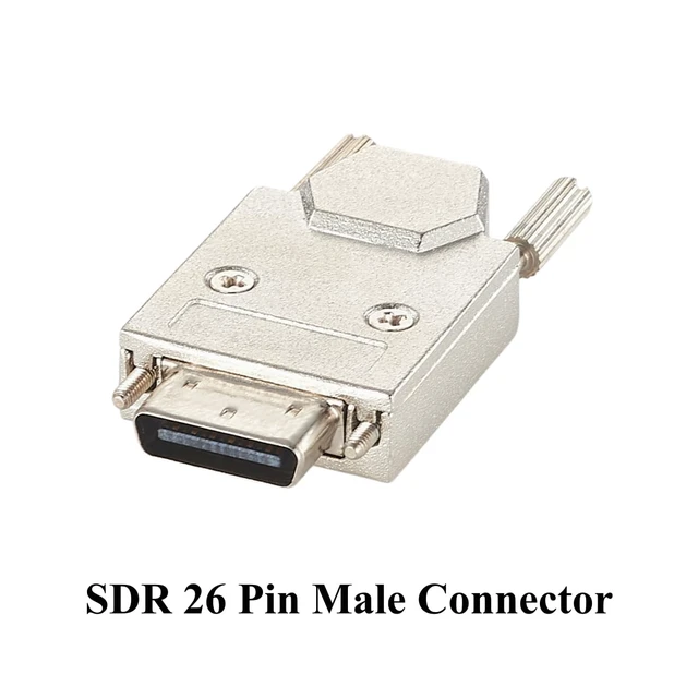 Alt view image 2 of 7 - SDR 26 Pin Male Camera Link Connector for Machine Vision, Frame Grabbers