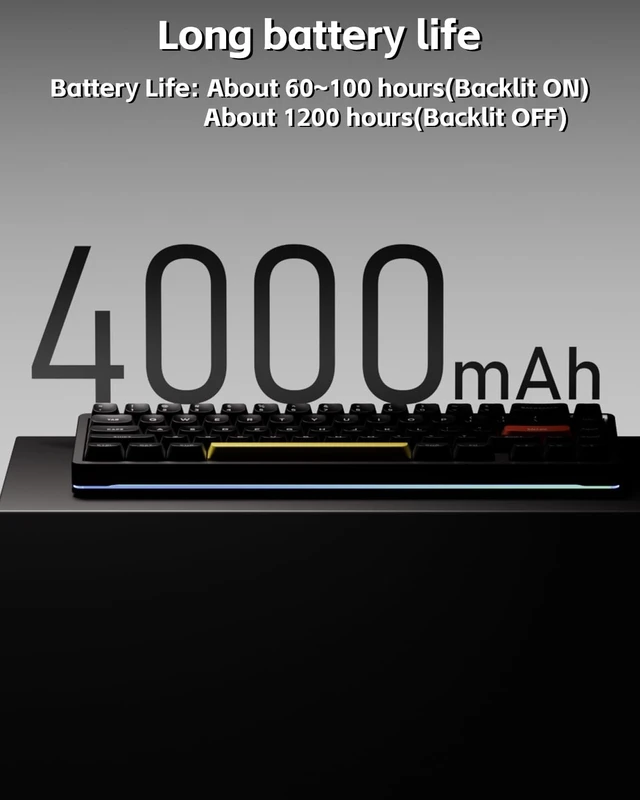 Alt view image 5 of 6 - NuPhy Halo V2 IO Wireless Mechanical Keyboard with PBT Keycaps,Hot Swappable Custom Gaming Keyboard,Aluminum Alloy Frame,RGB Backlit,Gasket Structure,BT5.0/USB-C/2.4GHz Low Latency Office Keyboards