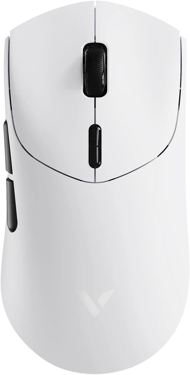 Main image of Rapoo VT7 V2 Wireless Gaming Mouse, True 8K Wireless Polling Rate, 53g Lightweight, Up to 750 Hr Battery, Nordic nRF54L15 MCU, 100-Million Mechanical Switch, 10 Programmable Buttons, White