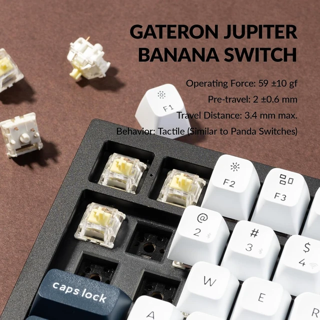 Alt view image 3 of 7 - Keychron Q3 Max Wireless 2.4 GHz Bluetooth Custom Mechanical Keyboard
Full Aluminum Body, QMK Launcher, TKL Layout RGB with Hot-swappable Gateron Banana Switch Compatible with Mac Windows Linux