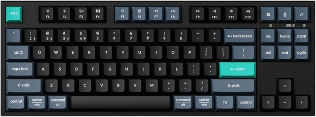 Main image of Keychron B33 Wireless TKL Keyboard, Silent Scissor, 320H Battery
Wireless, ultra-slim and silent design with up to 320-hour battery life