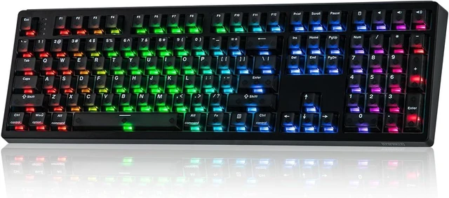 Main image of EPOMAKER HE108 Wireless Gaming Keyboard, 8K Polling & 10000mAh, SOCD & DKS
Full-Sized Hall Effect Keyboard with Rapid Triggering, Custom Driver, RGB Backlit, PBT Keycap (Black)