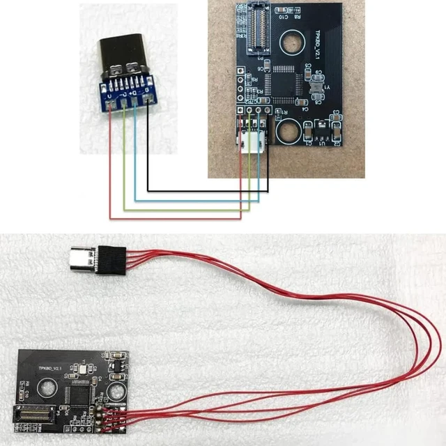 Alt view image 5 of 7 - 10PCS USB 3.1 Type C Connector 24 Pins Female Plug Socket Receptacle Adapter to Solder Wire & Cable 24P PCB Board Support Module
