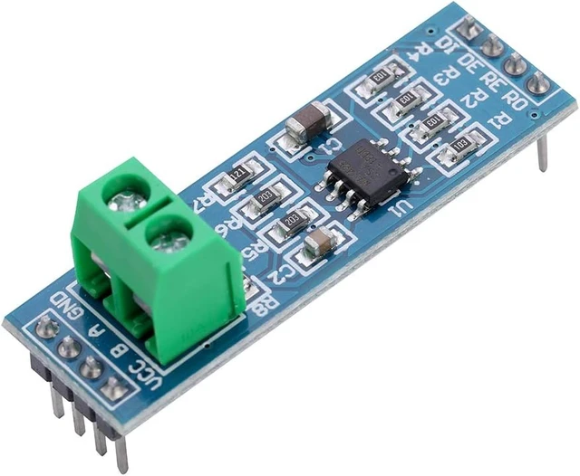 Alt view image 4 of 7 - 10PCS MAX485 RS485 Transceiver Module TTL Serial to RS-485 Module
UART Serial to RS-485 Module, for Arduino Raspberry Pi Industrial-Control