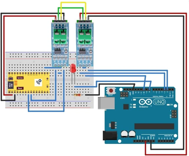 Alt view image 3 of 7 - 10PCS MAX485 RS485 Transceiver Module TTL Serial to RS-485 Module
UART Serial to RS-485 Module, for Arduino Raspberry Pi Industrial-Control