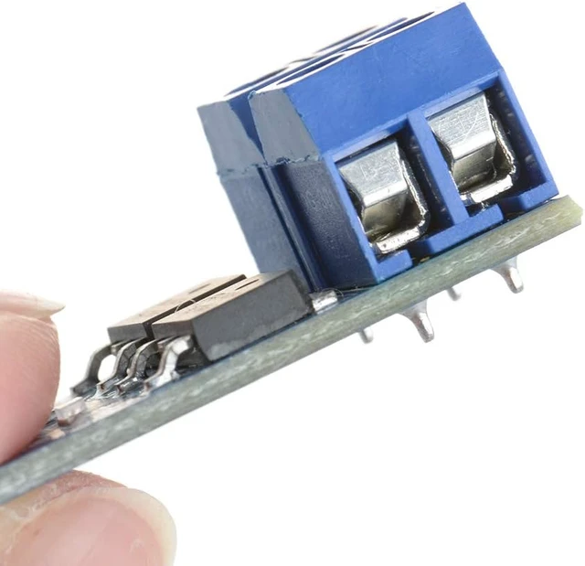 Alt view image 7 of 7 - 5PCS DC 5V-36V 15A 400W Dual MOSFET Trigger Switch Drive Module
Max 30A, High-Power, 0-20KHz PWM Adjustment, Electronic Switch Control Board, Motor Speed Control, Lamp Brightness Control
