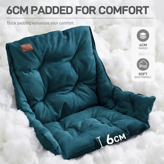 Alt view image 5 of 7 - XL Camping Chair with Detachable Cushion Support Green | Mesh Chair for Adults Foldable, Oversized Heavy Duty Folding Chair with Cooler Mesh Pocket Cupholder Outdoor Fishing