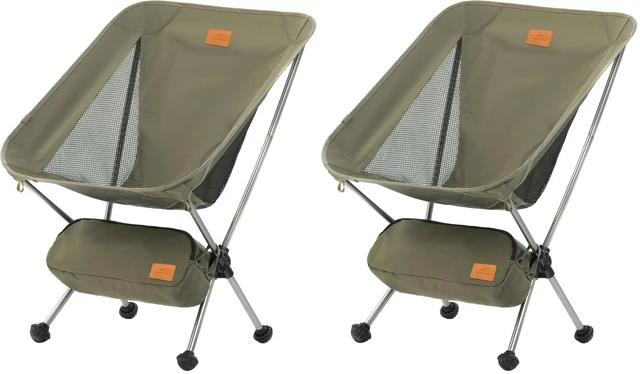 Main image of YL08 Ultralight Camping Chair, 2.12 LBS Portable Backpacking Chair with Anti-Sinking Feet, Lightweight Compact Folding Hiking Camp Chair (Pack of 2)