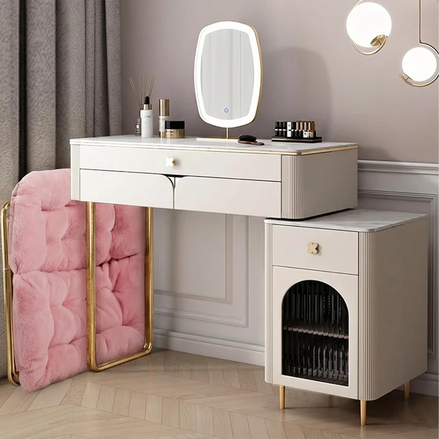 Alt view image 5 of 6 - Comfy Saucer Chair for Adults, Foldable Living Room Chairs, Soft Faux Fur Lounge Chair for Bedroom, Reading Chairs, X-Large (Ottoman-Pink)