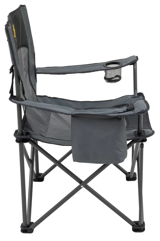 Alt view image 2 of 7 - Camping Kodiak Chair - Charcoal/Gray