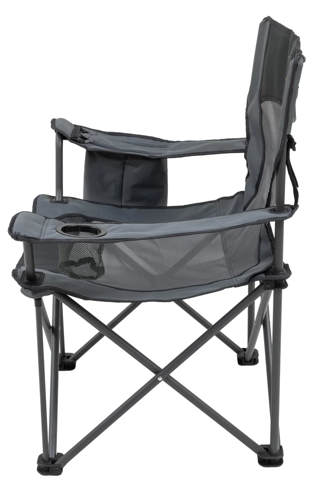 Alt view image 4 of 7 - Camping Kodiak Chair - Charcoal/Gray