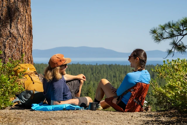 Alt view image 5 of 7 - HEX 2.0 Original Chair for Camping, Stadium Seating & More, on All Terrains, Adjustable Straps, Compact Design, Water-Resistant, Copper/Slate