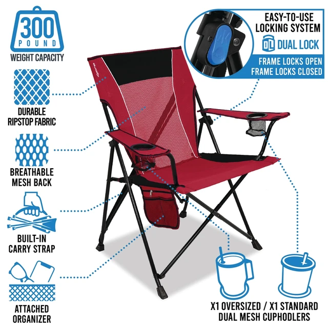 Alt view image 4 of 4 - Sports Fan Folding Chair, 26" L x 35.5" W x 37" H, Philadelphia Eagles