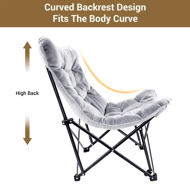 Alt view image 4 of 7 - Double Beach Chair with Canopy Shade Oversized Camping Chairs with Canopy, Cooler Bag & Cup Holder Folding Loveseat for Camp Fishing Beach (Light Grey)