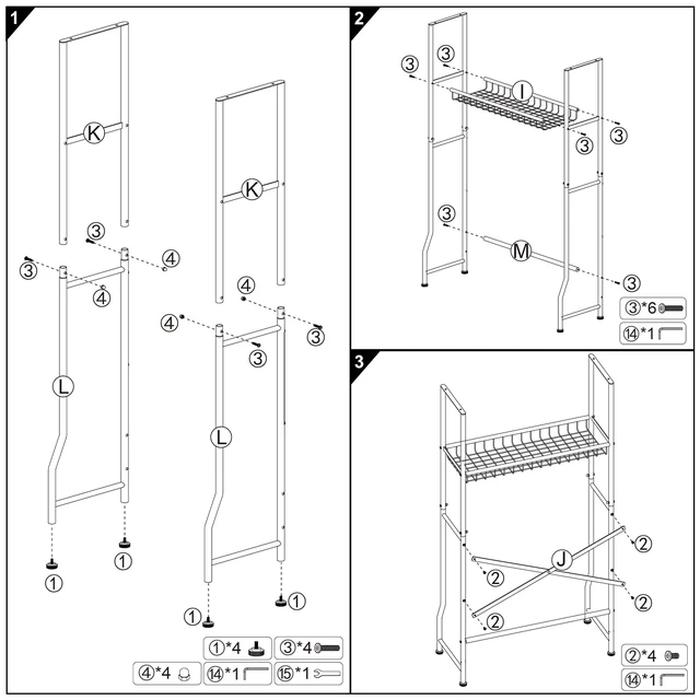 Alt view image 7 of 7 - Over The Toilet Storage Cabinet - 2-Door Design Bathroom Organizers Shelf, Freestanding Space-Saver Above Toilet Storage Cabinet with Privacy Protection Rack, Water-Resistant Toilet Shelves (White)