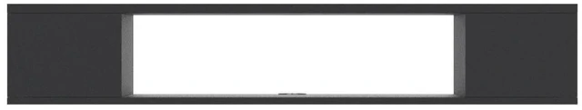 Alt view image 4 of 7 - Floating TV Stand, Wall Mounted Entertainment Center and Cabinet Shelf, TV Console with StorageMedia Console for DVD Player, Space-Saving Under TV Shelf for Bedroom, Living Room (Black)