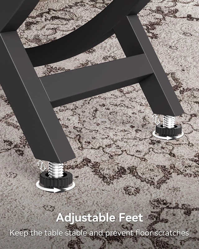 Alt view image 7 of 7 - End Table, Narrow Side Table with 4-Tier Large Storage Space | Modern Bedside Table for Living Room, Home Office, Bedroom, Grey