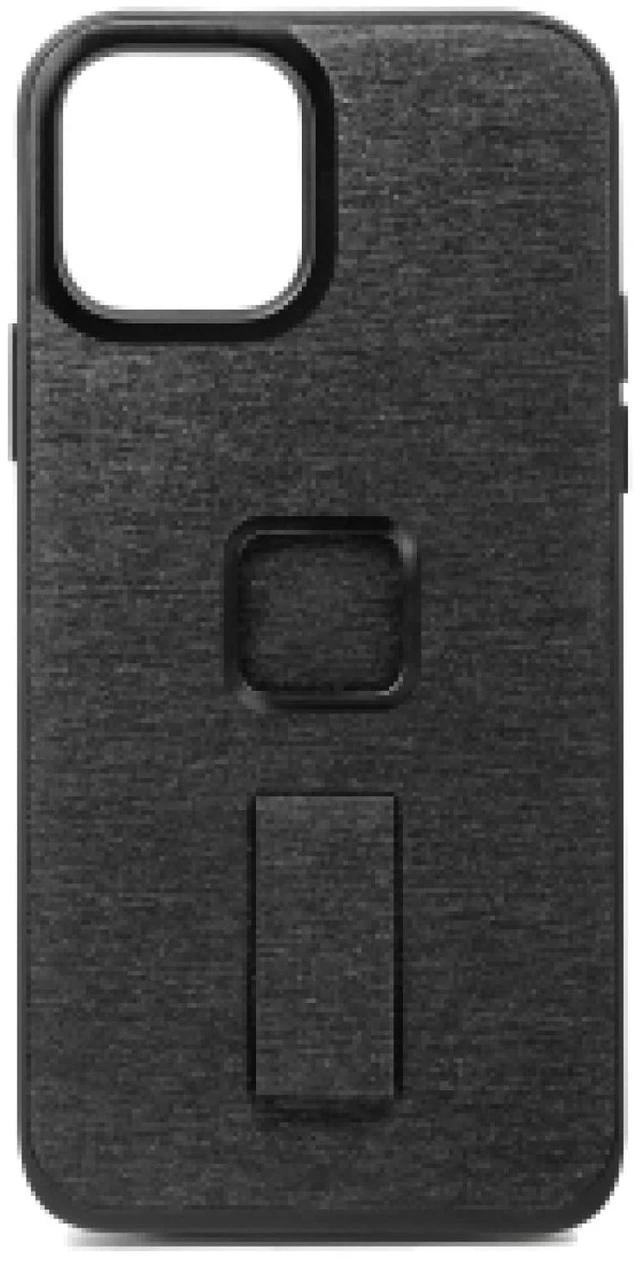 Main image of Mobile Everyday Loop Phone Case for iPhone 13, Charcoal, With Loop, Slim Profile, 6 ft Drop Protection, Weatherproof Fabric Shell, SlimLink Connects to Peak Design Mobile Mounts & Gear