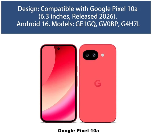 Alt view image 2 of 7 - for Google Pixel 10a Stand Case, Belt Clip, Screen Protector-Black | Swivel Kickstand Holder Holster, Slim Shell Slide Pouch Full Body Protective, Rugged Shockproof Drop Defense Cell Phone Cover