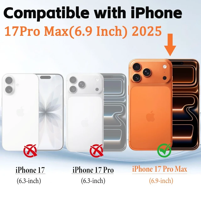 Alt view image 3 of 7 - Magnetic Tortoise Shell Phone Case for iPhone 18 Pro Max/17 Pro Max, Amber | Compatible with MagSafe, Dual-Layer Shock Protection(Hard PC + Silicone) - Aesthetic Protective Phone Cover for Women Girl