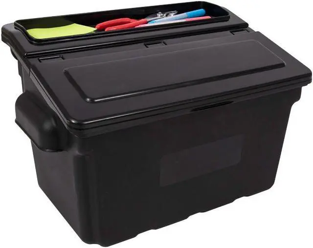 Alt view image 2 of 7 - 2 Pack Bins w Lid