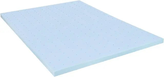 Main image of Capri Comfortable Sleep 2 inch Cool Gel Memory Foam Mattress Topper - Full