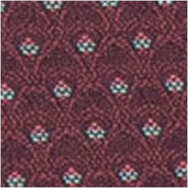 Alt view image 7 of 13 - Advantage Premium Burgundy-patterned Crown Back Banquet Chair - Silver Vein