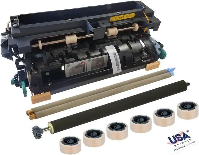 Main image of USA Printer 40X4724-USA (39V3590 330-9784) Maintenance Kit for Lexmark T650 T652 T654 T656 X652 X654 X656 X658 includes 40X4418 Fuser, 40X1886 Transfer Roller, Tray 1-3 Roller Kit (110V)