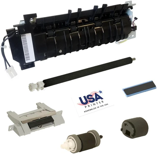 Main image of USA Printer Q7812-67905-V1-USA (Q7812-67903 5851-4020) Maintenance Kit for HP Laser Printer P3005 M3027 M3035 includes RM1-3740 Fuser, RM1-1508 Transfer Roller, Tray 1-2 Roller Kit (110V)