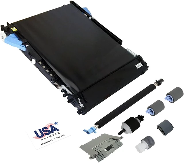 Main image of USA Printer CF081-67904-DTK-USA (RM2-7448) Deluxe Transfer Kit for HP Color Laser Printer M551 includes RM1-8177 Intermediate Transfer Belt, CF081-67907 Transfer Roller, & Tray 1-3 Roller Kit