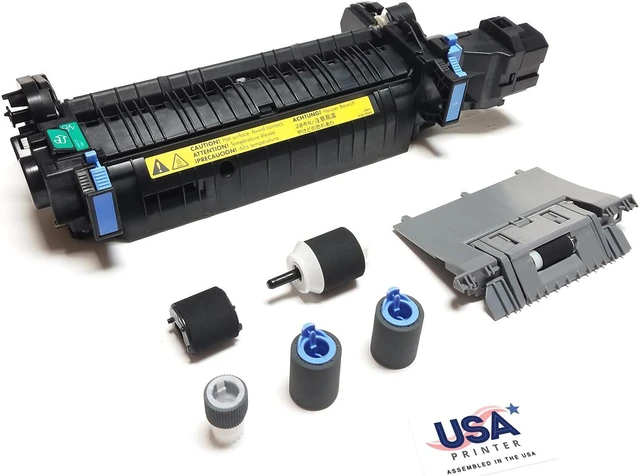 Main image of USA Printer CF081-67905-MTK-USA (CD644-67906 CE484A) Maintenance Kit for HP Color Laser Printer M551 includes CF081-67905 Fuser & CF081-67903 Tray 1-3 Roller Kit