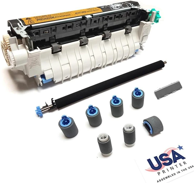 Main image of USA Printer Q2436A-MTKv1-USA (Q2436-69007) Maintenance Kit for HP LaserJet 4300 includes RM1-0101 Fuser, RM1-0699 Transfer Roller, & Tray 1-3 Roller Kit (110V)