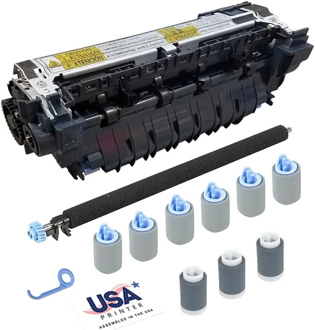 Main image of USA Printer CF064A-MTKv2-USA (CF064-67902) Maintenance Kit for HP LaserJet M601 M602 M603 includes RM1-8395 Fuser, RM1-8491 Transfer Roller, & Tray 2-4 Roller Kit (110V)