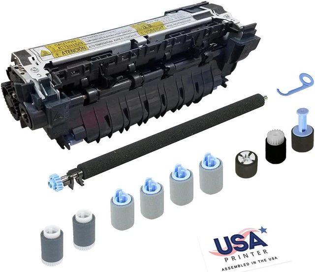 Main image of USA Printer CF064A-MTKv1-USA (CF064-67902) Maintenance Kit for HP LaserJet M601 M602 M603 includes RM1-8395 Fuser, RM1-8491 Transfer Roller, & Tray 1-3 Roller Kit (110V)