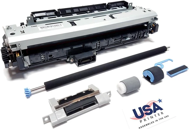 Main image of USA Printer Q7543-67909-MTK-USA (Q7543A RM1-2522) Maintenance Kit for HP LaserJet 5200 includes RM1-2522 Fuser, RM1-2485 Transfer Roller, & Tray 1-2 Roller Kit