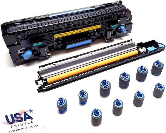 Main image of USA Printer C2H67A-MTK-USA (C2H67-67901) Maintenance Kit for HP LaserJet Enterprise M806 M830 includes RM1-9712 Fuser, CF367-67907 Transfer Roller Assembly, & Tray 2-5 Roller Kit (110V)