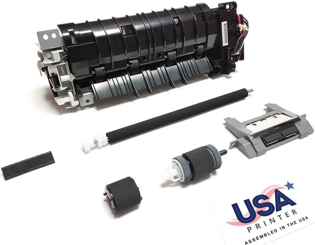 Main image of USA Printer M525-MTKv1-USA (RM1-8508 RM2-3829 CF116-69002) Maintenance Kit for HP LaserJet M521 M525 includes RM1-8508 Fuser, RM1-6321 Transfer Roller, & Tray 1-2 Roller Kit (110V)