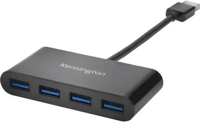 Alt view image 3 of 8 - Kensington Uh4000 Usb 3.0 4-Port Hub